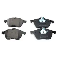 ZIMMERMANN Brake Discs + Brake Pads for SAAB 9-5 YS3E 16-inch Front