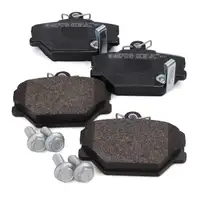 ZIMMERMANN Brake Discs + Brake Pads for SMART ForTwo Cabrio Coupe 451 (Front)