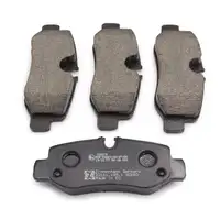 ZIMMERMANN Brake Discs + Pads + Sensor + Brake Shoes for MERCEDES V-Class Vito W447 (Rear)