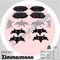 Zimmermann SPORT brake discs + pads for FIAT Spider 348 1.4 and MAZDA MX-5 4 2.0 (front)
