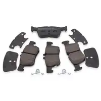 ZIMMERMANN Brake Discs + Brake Pads for FORD Kuga 2 MK2 DM2 (Rear)