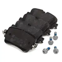 ZIMMERMANN Brake Discs + Brake Pads + Sensor for AUDI A6 C8 A7 4K Q8 E-Tron GE (Rear)