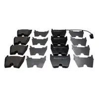 SHW Bremsscheiben + ZIMMERMANN Bremsbel&auml;ge + Sensor f&uuml;r AUDI TTRS FV PR-1ZK/1LU vorne