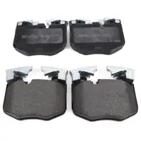 Zimmermann FORMULA F brake discs + Pads for BMW 5 Series G30 G31 530i 525d 530d (Front)