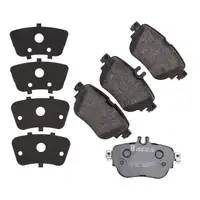 Zimmermann FORMULA S Brake Discs + Pads + Sensor for MERCEDES W213 S2132 C257 (Rear)