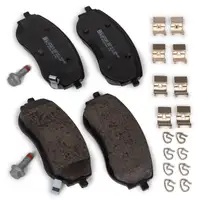 ZIMMERMANN Brake Discs + Brake Pads for MERCEDES X-Class 470 (Front)