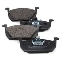 ZIMMERMANN Brake Discs + Pads for VW Polo 6, T-Cross, A1, Arona, Ibiza 5, Kamiq, Scala (Front)