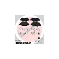 ZIMMERMANN Brake Discs + Brake Pads for OPEL Insignia B (16-inch front)