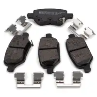 ZIMMERMANN Brake Discs + Pads for OPEL Mokka/10 J13, model year 4000001/JB000001 and later, rear