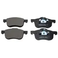 ZIMMERMANN Bremsscheiben + Bel&auml;ge f&uuml;r VOLVO S60 1 S80 1 V70 2 16 Zoll vorne + hinten