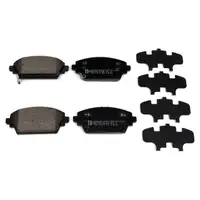 ZIMMERMANN Brake Discs + Brake Pads for HONDA Accord 6 1.8i, 2.0i, 2.3 (front)