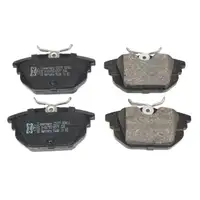 ZIMMERMANN Brake Discs + Brake Pads for FIAT Punto 176 (without ABS) - Rear