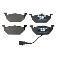 ZIMMERMANN Bremsscheiben + Bel&auml;ge + Wako f&uuml;r AUDI A3 SEAT Leon SKODA Octavia Golf 4 vorne