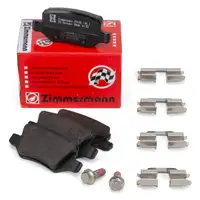 ZIMMERMANN Brake Pads for Mercedes W168, W169, W245, and Vaneo 414 (Rear)