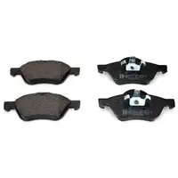 Zimmermann SPORT Brake Discs + Brake Pads for RENAULT Laguna 3 1.6 16V 1.5 dCi (front)