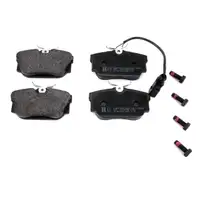 Zimmermann SPORT Bremsscheiben + Bel&auml;ge + Wako f&uuml;r VW Transporter T4 Zoll vorne + hinten