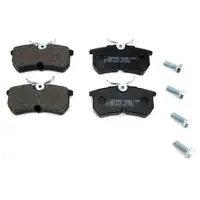 ZIMMERMANN Bremsscheiben + Bremsbel&auml;ge f&uuml;r FORD Focus 1 MK1 ST170 173 PS hinten
