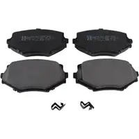 ZIMMERMANN Brake Discs + Brake Pads for MAZDA MX-5 2 NB 1.6/1.8 16V (Front)