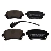 ZIMMERMANN Bremsscheiben + Bel&auml;ge + Wako f&uuml;r VW Multivan Transporter T5 PR-2E3/2E4 hinten