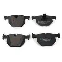 Zimmermann SPORT Bremsscheiben Bel&auml;ge Wako f&uuml;r BMW X5 E70 X6 30i 35i 30d 04.2010 hinten