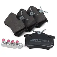 Zimmermann SPORT Brake Discs + Brake Pads for VW Golf 3 2.0 GTI 16V 1.9 TDI (Rear)