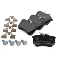 ZIMMERMANN 23554.170.3 Bremsbel&auml;ge f&uuml;r AUDI CITROEN DS PEUGEOT RENAULT SEAT SKODA hinten