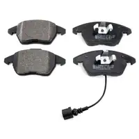 ZIMMERMANN Bremsscheiben Bel&auml;ge Wako f&uuml;r AUDI 8P SKODA Octavia 3 Golf 5 6 vorne + hinten