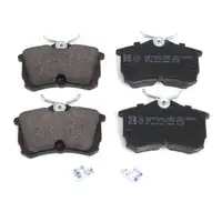 ZIMMERMANN Bremsscheiben + Bel&auml;ge f&uuml;r HONDA Accord 7 2.0 2.4 2.2i-CTDi hinten