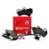 ZIMMERMANN Brake Pads + Wako for PORSCHE Cayenne (9PA) and VW Touareg (7L) &ndash; Front