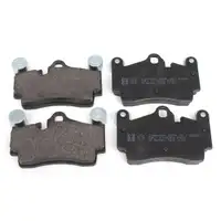 ZIMMERMANN Brake Discs and Pads (Wako) for AUDI Q7 4L, PORSCHE Cayenne 9P, and Touareg 7L (Rear)