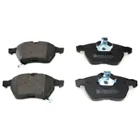 ZIMMERMANN Brake Discs + Pads for SAAB 9-3 YS3D and 9-5 YS3E (15-inch, front), from August 2001