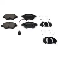 ZIMMERMANN Bremsscheiben + Bel&auml;ge + Wako f&uuml;r FIAT 500 1.4 1.3D Doblo Fiorino Panda vorne