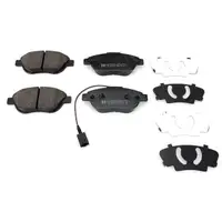 Zimmermann SPORT Bremsscheiben + Bel&auml;ge + Wako f&uuml;r FIAT Grande Punto/Evo 199_ vorne