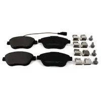 Zimmermann SPORT Bremsscheiben + Bel&auml;ge + Wako f&uuml;r ABARTH FIAT Bravo 2 Doblo Stilo vorne