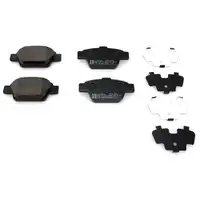 ZIMMERMANN Bremsscheiben + Bel&auml;ge f&uuml;r ALFA ROMEO Mito FIAT Bravo 2 Stilo LANCIA 3 hinten