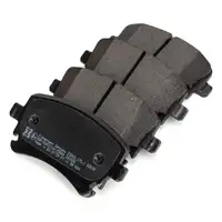 ZIMMERMANN Brake Discs + Brake Pads for AUDI A8 4E2 4E8 1KW (Rear)
