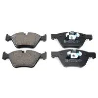 ZIMMERMANN Bremsscheiben + Bel&auml;ge + Wako f&uuml;r BMW 1er E81-88 3er E90-93 bis 03.2010 vorne
