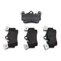 ZIMMERMANN Brake Discs + pb:z Brake Pads by Wako for AUDI Q7 2EA and PORSCHE Cayenne 1KU/E81 (rear)