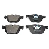 ZIMMERMANN Brake Discs + Brake Pads + Wako for BMW X5 E70, F15, X6, F16 (Front)