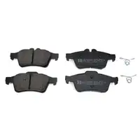 ZIMMERMANN Bremsscheiben + Bel&auml;ge f&uuml;r FORD C-Max DM2 Focus 2 MK2 hinten