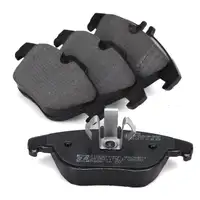 ZIMMERMANN Brake Discs + Pads + Wako for MERCEDES C-Class W204 S204 C204 (Rear)