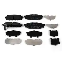 ZIMMERMANN Brake Discs + Brake Pads for TOYOTA GT 86 2.0 200 hp 15-inch rear