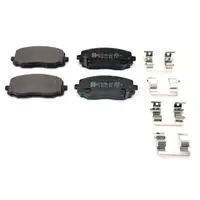 ZIMMERMANN Bremsscheiben + Bel&auml;ge f&uuml;r HYUNDAI i10 PA KIA Picanto SA TA vorne