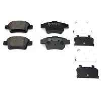 ZIMMERMANN Brake Discs + Pads for OPEL Corsa D 1.4, 1.6 Turbo, OPC, 1.7 CDTI (Rear)