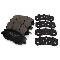 ZIMMERMANN Bremsscheiben + Bel&auml;ge f&uuml;r HYUNDAI Santa Fe 2 3 KIA Sorento 2 vorne