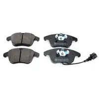 Zimmermann SPORT brake discs + Pads + Wako for VW Tiguan 5N AD Sharan 7N (Front)