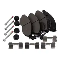 ZIMMERMANN Brake Discs + Pads + Wako for CITROEN Jumper, FIAT Ducato, PEUGEOT (front)
