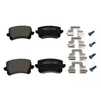 ZIMMERMANN Bremsscheiben + Bel&auml;ge + Wako f&uuml;r AUDI Q3 VW Sharan 7N Tiguan 5N vorne + hinten