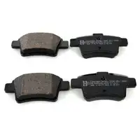 ZIMMERMANN Bremsscheiben + Radlager + Bremsbel&auml;ge f&uuml;r CITROEN C4 Grand/Picasso 1 hinten