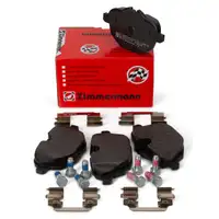 ZIMMERMANN Bremsbel&auml;ge f&uuml;r BMW F10 F11 G30 G30 G32 G11 G12 X3 F25 G01 X4 F26 iX3 hinten